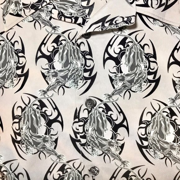 🐆Black panther? Logo graphic shirt for men🐆 - Picture 3 of 4